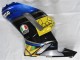Kawasaki ZX6R Motorrad Verkleidung 2007-2008 - Blau Hai
