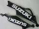 Suzuki GSXR 600 / GSXR 750 Motorrad Verkleidung 2006-2007 - Weiss Rot Glanzendes Schwarz