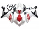 Yamaha YZF 1000 R1 Motorrad Verkleidung 2007-2008 - Weiss Rot Schwarz