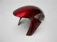 Yamaha YZF 1000 R1 Motorrad Verkleidung 2009-2011 - Rot Matt Schwarz