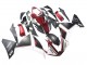 Yamaha YZF 1000 R1 Motorrad Verkleidung 2009-2011 - Rot Weiss Matt Schwarz