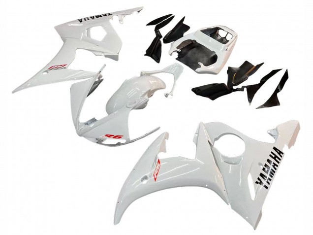 Yamaha YZF R6 Motorrad Verkleidung 2003-2004 - Weiss