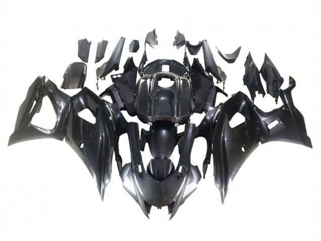 Yamaha YZF R7 Motorrad Verkleidung 2021-2024 - Schwarze Carbonfaser