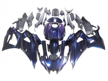 Yamaha YZF R7 Motorrad Verkleidung 2021-2024 - Gradient Blau Lila