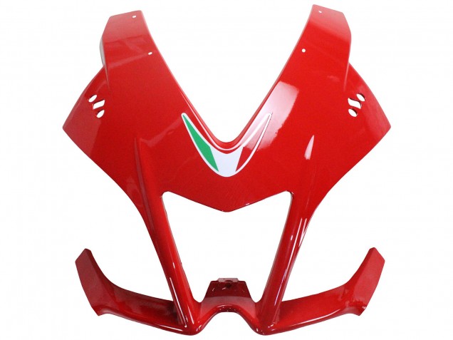 Aprilia RS4 50 125 Motorrad Verkleidung 2012-2018 - Rot Glanzendes Schwarz