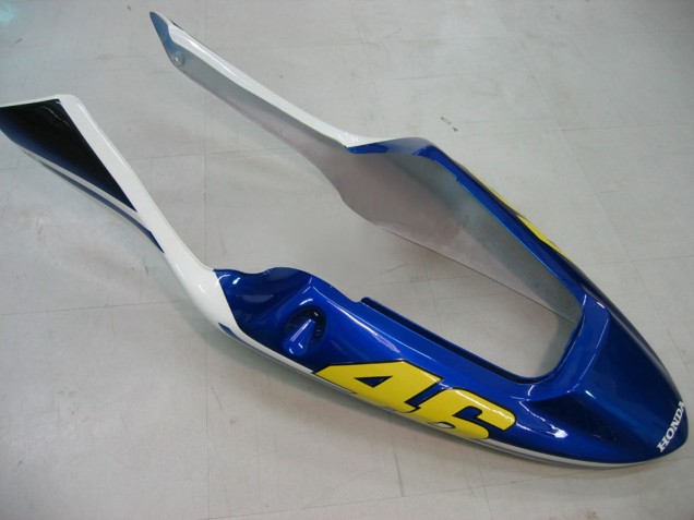 Honda CBR600 F4i Motorrad Verkleidung 2004-2007 - Gelb Blau Weiss Schwarz Nastro Azzurro