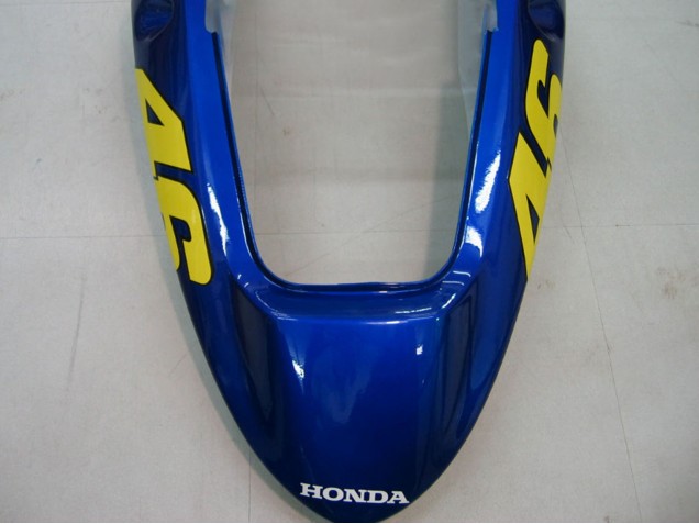 Honda CBR600 F4i Motorrad Verkleidung 2004-2007 - Gelb Blau Weiss Schwarz Nastro Azzurro