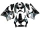 Honda CBR900RR 893 Motorrad Verkleidung 1992-1993 - Silber Glanzendes Schwarz