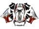 Honda CBR900RR 893 Motorrad Verkleidung 1996-1997 - Silber Rot Glanzendes Schwarz