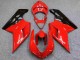 Ducati 848 Motorrad Verkleidung 2007-2014 - Rot Glanzendes Schwarz