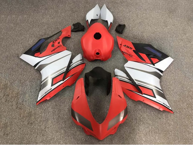 Ducati 959 Motorrad Verkleidung 2015-2020 - Weiss Rot Silber Schwarz