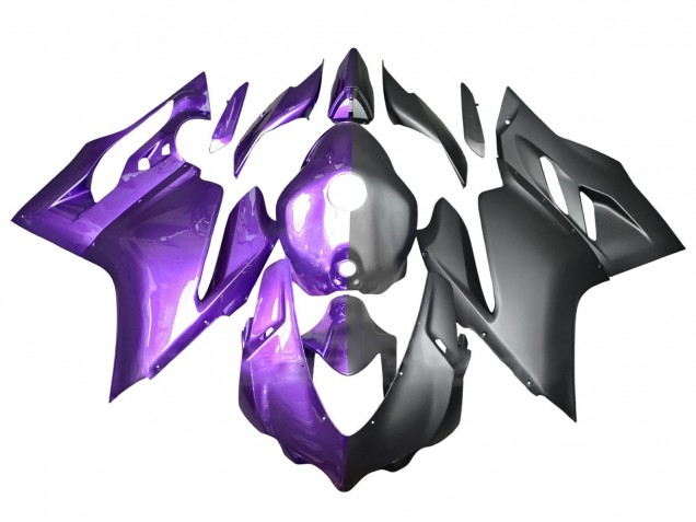 Ducati 959/1299 Motorrad Verkleidung 2015-2020 - Lila Matt Schwarz