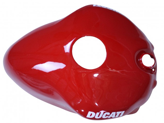 Ducati 959/1299 Motorrad Verkleidung 2015-2020 - Weiss Rot Schwarz Aruba 7