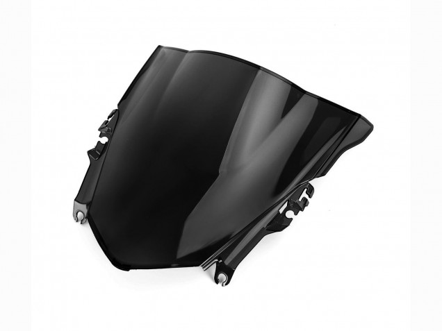 Honda CBR500R Motorrad Verkleidung 2013-2015 - Glanzendes Schwarz Matt Schwarz