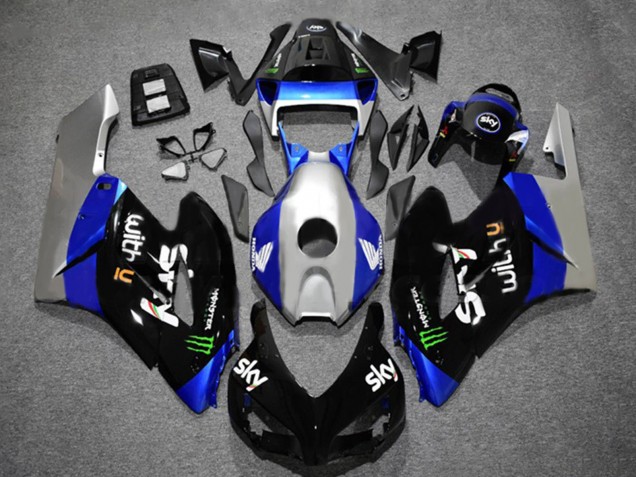 Honda CBR1000RR Motorrad Verkleidung 2004-2005 - Silber Blau Glanzendes Schwarz Grun Monster Sky