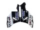 Honda CBR1000RR Motorrad Verkleidung 2004-2005 - Glanzendes Schwarz Weiss West