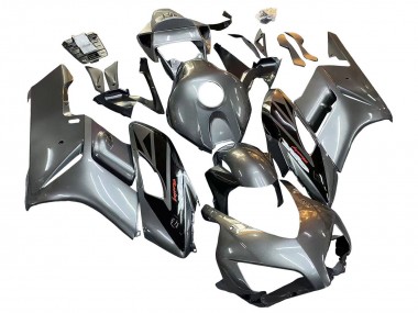 Honda CBR1000RR Motorrad Verkleidung 2004-2005 - Silber Glanzendes Schwarz