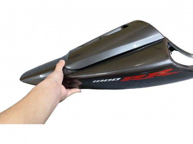 Honda CBR1000RR Motorrad Verkleidung 2004-2005 - Silber Glanzendes Schwarz