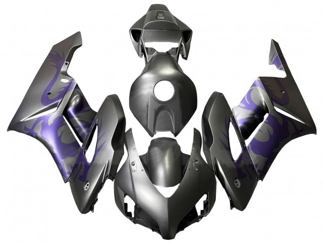 Honda CBR1000RR Motorrad Verkleidung 2004-2005 - Silber Lila