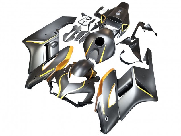 Honda CBR1000RR Motorrad Verkleidung 2004-2005 - Matt Grau Gold