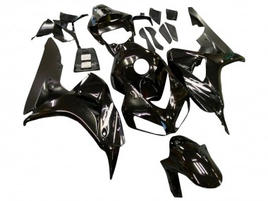 Honda CBR1000RR Motorrad Verkleidung 2006-2007 - Glanzendes Schwarz Matt Schwarz