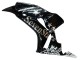Honda CBR1000RR Motorrad Verkleidung 2006-2007 - Glanzendes Schwarz Gold SevenStars