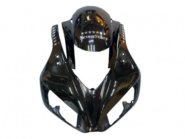 Honda CBR1000RR Motorrad Verkleidung 2006-2007 - Glanzendes Schwarz Gold SevenStars
