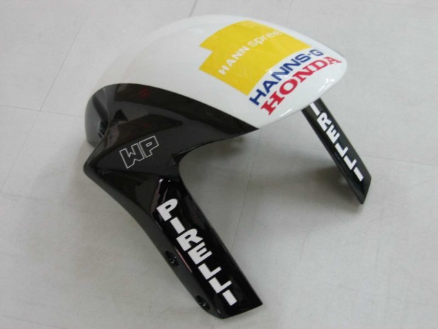 Honda CBR1000RR Motorrad Verkleidung 2006-2007 - Weiss Grun Glanzendes Schwarz Hannspree 52