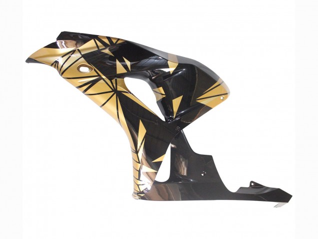 Honda CBR1000RR Motorrad Verkleidung 2006-2007 - Gold Glanzendes Schwarz