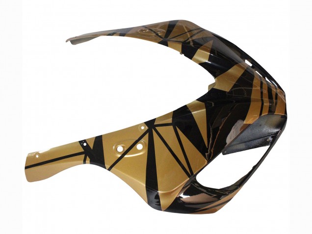 Honda CBR1000RR Motorrad Verkleidung 2006-2007 - Gold Glanzendes Schwarz