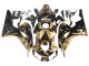 Honda CBR1000RR Motorrad Verkleidung 2006-2007 - Gold Glanzendes Schwarz