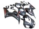 Honda CBR1000RR Motorrad Verkleidung 2006-2007 - Matt Schwarz Rot Aufkleber