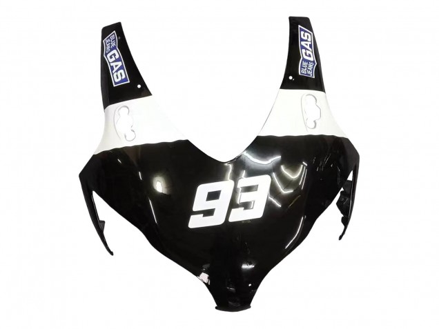 Honda CBR1000RR Motorrad Verkleidung 2008-2011 - Glanzendes Schwarz Weiss Repsol 93