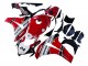 Honda CBR1000RR Motorrad Verkleidung 2008-2011 - Weiss Rot Glanzendes Schwarz Rennen 24
