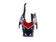 Honda CBR1000RR Motorrad Verkleidung 2008-2011 - Weiss Rot Glanzendes Schwarz Rennen 24