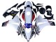Honda CBR1000RR Motorrad Verkleidung 2008-2011 - Weiss Rot Blau Schwarz Stern Lee Carrera