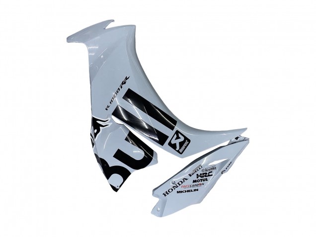 Honda CBR1000RR Motorrad Verkleidung 2012-2016 - Hellgrau Glanzendes Schwarz Red Bull