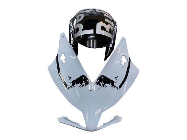 Honda CBR1000RR Motorrad Verkleidung 2012-2016 - Hellgrau Glanzendes Schwarz Red Bull