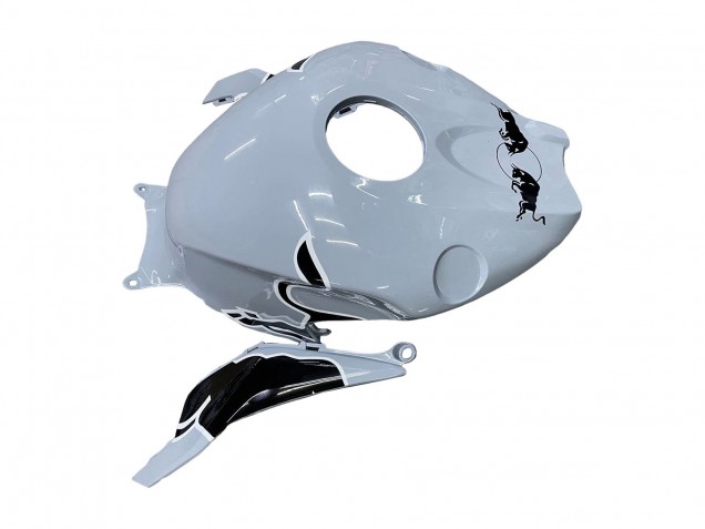 Honda CBR1000RR Motorrad Verkleidung 2012-2016 - Hellgrau Glanzendes Schwarz Red Bull