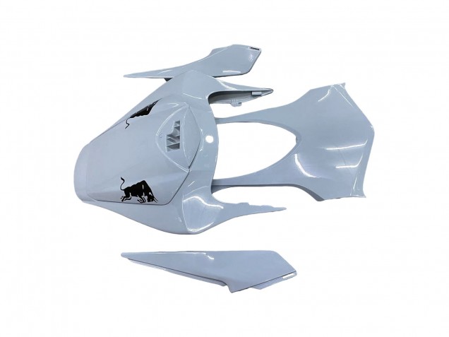 Honda CBR1000RR Motorrad Verkleidung 2012-2016 - Hellgrau Glanzendes Schwarz Red Bull