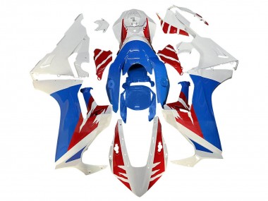 Honda CBR1000RR Motorrad Verkleidung 2017-2023 - Weiss Rot Blau