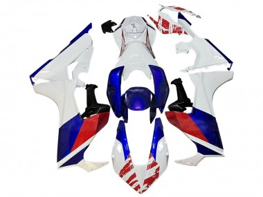 Honda CBR1000RR Motorrad Verkleidung 2017-2023 - Weiss Rot Blau