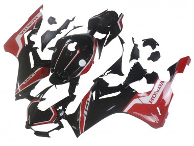 Honda CBR1000RR Motorrad Verkleidung 2017-2023 - Rot Weiss Glanzendes Schwarz