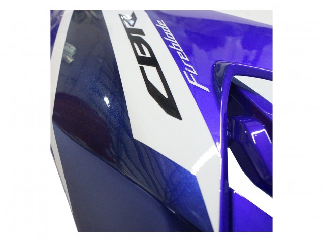 Honda CBR1000RR Motorrad Verkleidung 2017-2023 - Weiss Blau