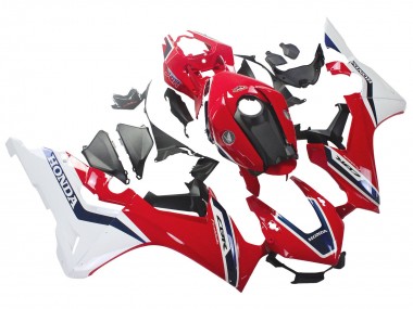 Honda CBR1000RR Motorrad Verkleidung 2017-2023 - Weiss Rot Dunkel Blau Fireblade