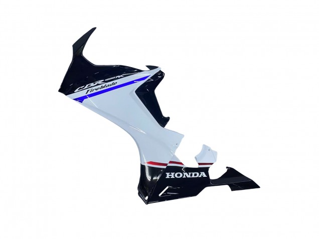 Honda CBR1000RR Motorrad Verkleidung Kit 2017-2023 - Weiss Blau Glanzendes Schwarz