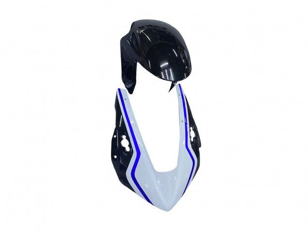 Honda CBR1000RR Motorrad Verkleidung Kit 2017-2023 - Weiss Blau Glanzendes Schwarz