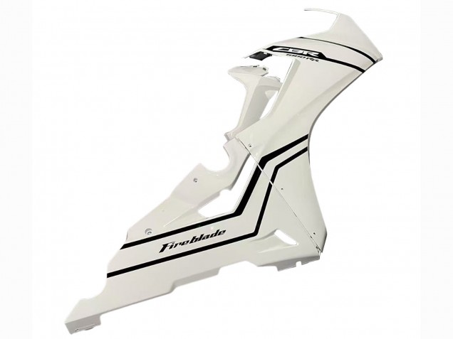 Honda CBR1000RR Motorrad Verkleidung 2017-2023 - Weiss mit Schwarz Streifen Fireblade