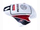 Honda CBR600RR Motorrad Verkleidung 2003-2004 - Weiss Rot Glanzendes Schwarz Denso Rimont