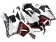 Honda CBR600RR Motorrad Verkleidung 2003-2004 - Weiss Rot Glanzendes Schwarz Monster